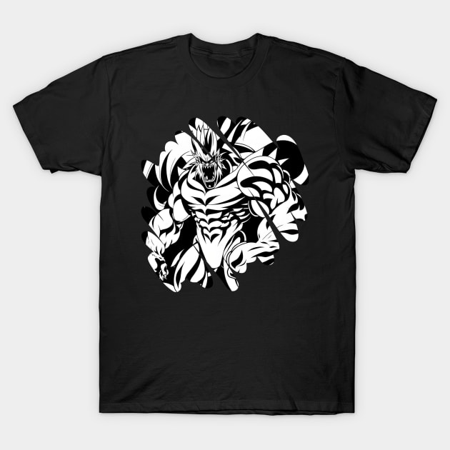 Cartoon Muscle Bound Monster T-Shirt by PersianFMts